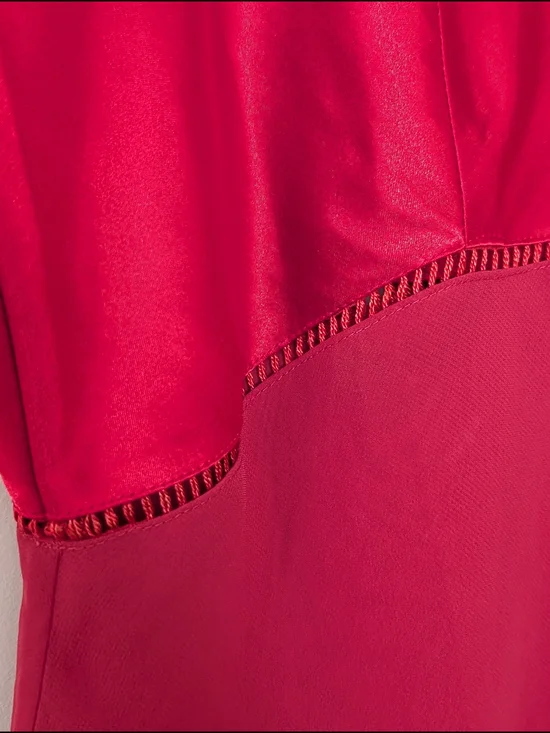 Spring Magenta Slip Dress - Picture 3 of 5